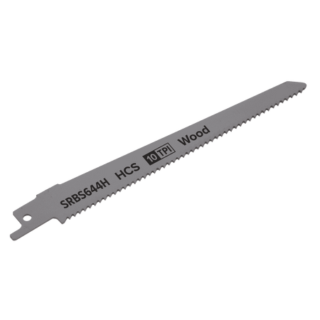 Reciprocating Saw Blade Clean Wood 150mm 10tpi - Pack of 5 Model No-SRBS644H