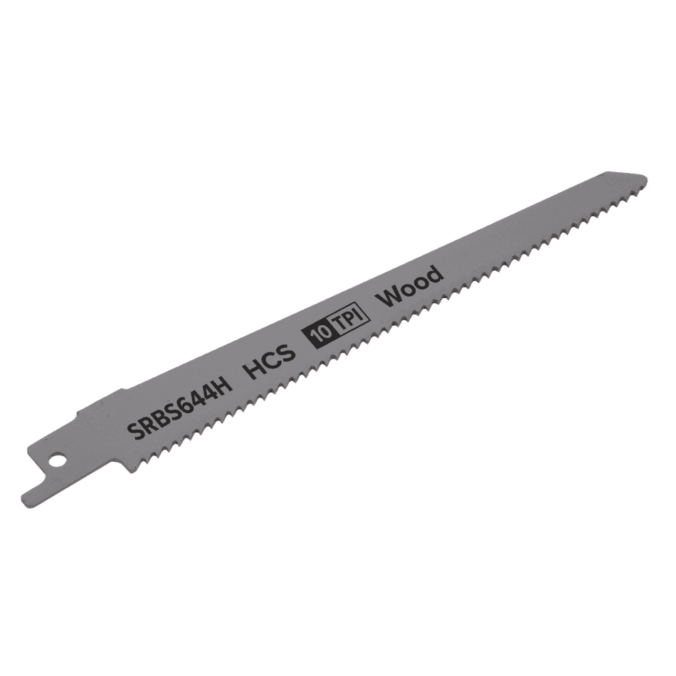 Reciprocating Saw Blade Clean Wood 150mm 10tpi - Pack of 5 Model No-SRBS644H