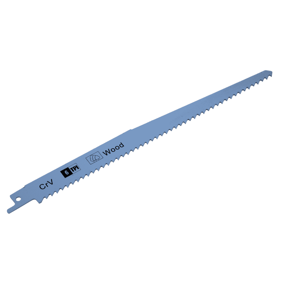 Reciprocating Saw Blade Clean Wood 230mm 6tpi - Pack of 5 Model No-SRBS911D