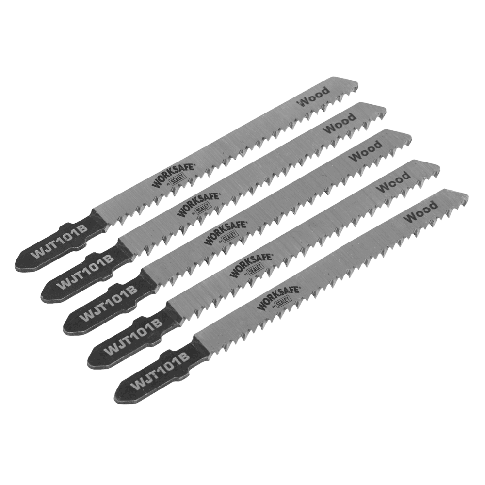 Jigsaw Blade Wood & Plastics 75mm 10tpi - Pack of 5 Model No-WJT101B