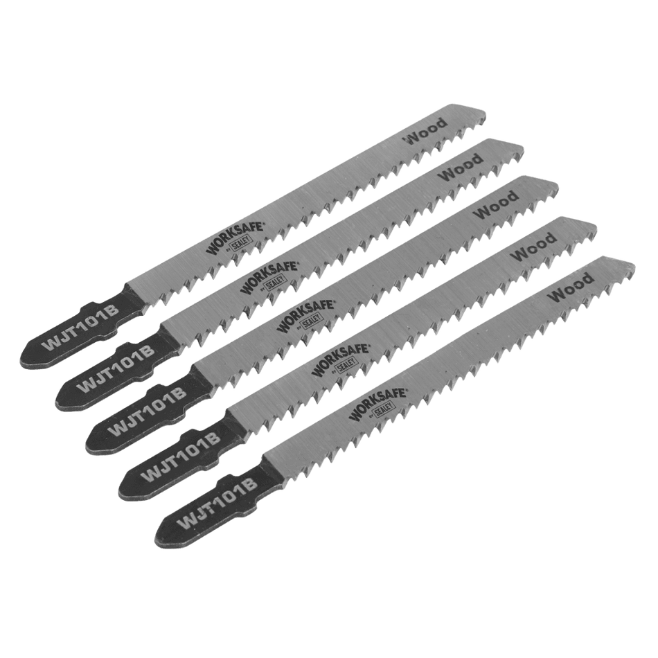 Jigsaw Blade Wood & Plastics 75mm 10tpi - Pack of 5 Model No-WJT101B
