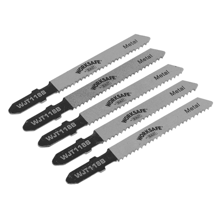 Jigsaw Blade Metal 55mm 12tpi - Pack of 5 Model No-WJT118B