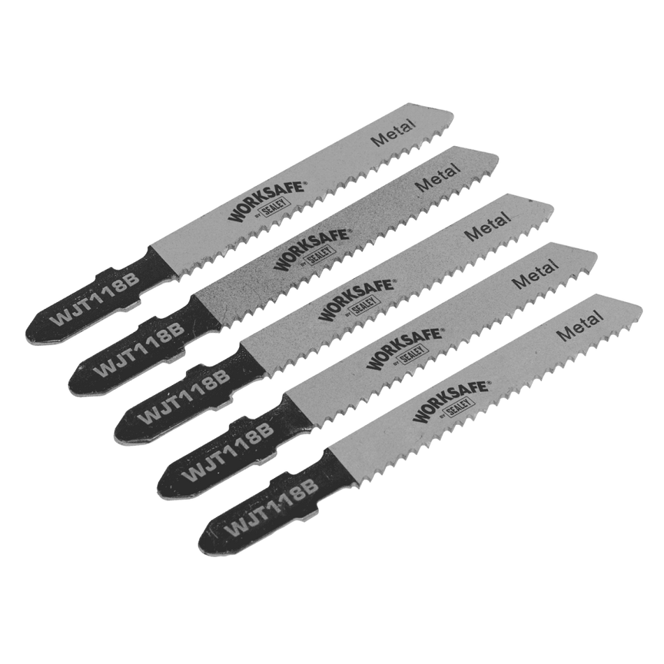 Jigsaw Blade Metal 55mm 12tpi - Pack of 5 Model No-WJT118B