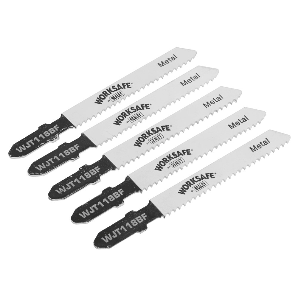 Jigsaw Blade Metal 55mm 12tpi - Pack of 5 Model No-WJT118BF