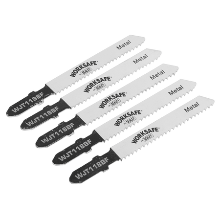 Jigsaw Blade Metal 55mm 12tpi - Pack of 5 Model No-WJT118BF