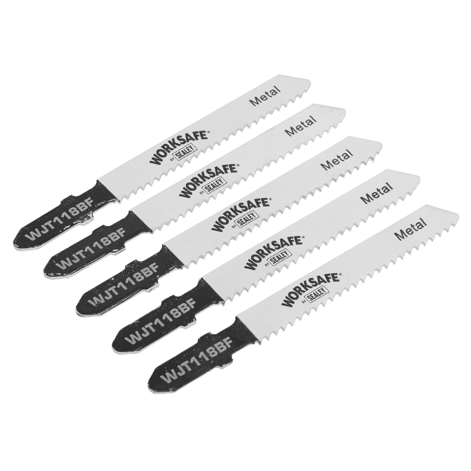 Jigsaw Blade Metal 55mm 12tpi - Pack of 5 Model No-WJT118BF