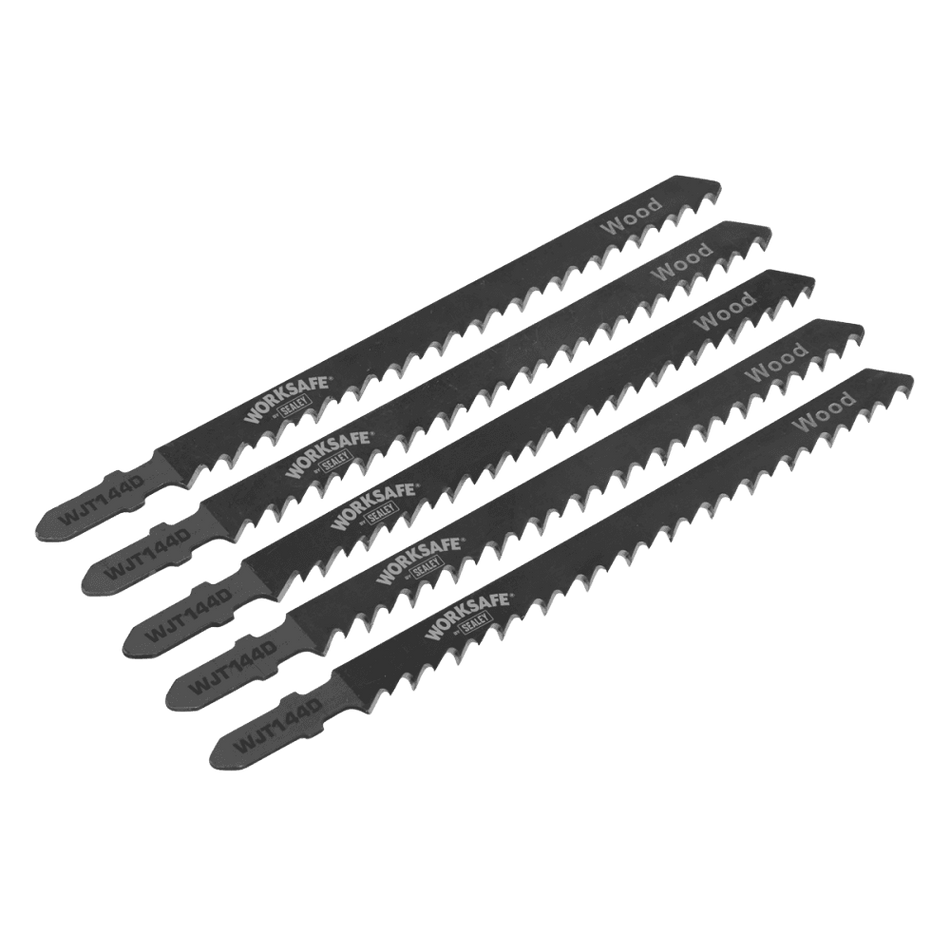 Jigsaw Blade Wood 75mm 6tpi - Pack of 5 Model No-WJT144D