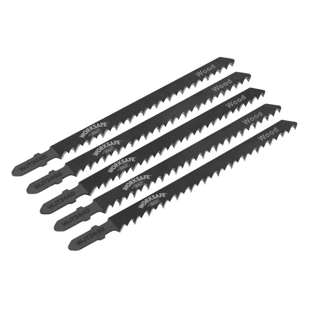 Jigsaw Blade Wood 105mm 6tpi - Pack of 5 Model No-WJT344D