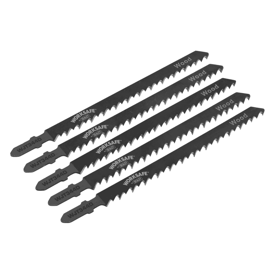 Jigsaw Blade Wood 105mm 6tpi - Pack of 5 Model No-WJT344D