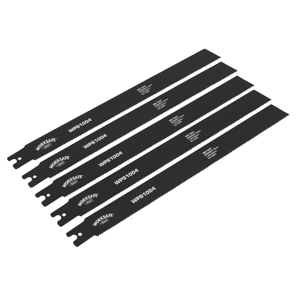 Pipe Saw Blade 300 x 25 x 1mm 10-14tpi - Pack of 5 Model No-WPS1004
