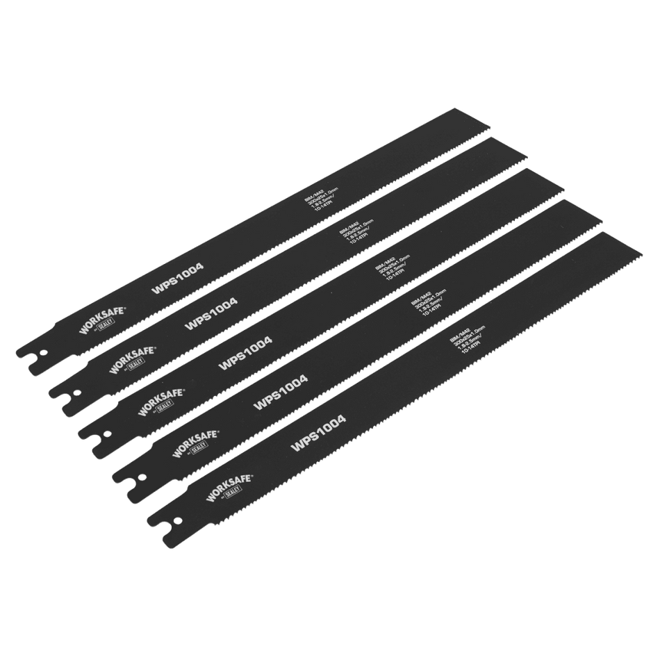 Pipe Saw Blade 300 x 25 x 1mm 10-14tpi - Pack of 5 Model No-WPS1004