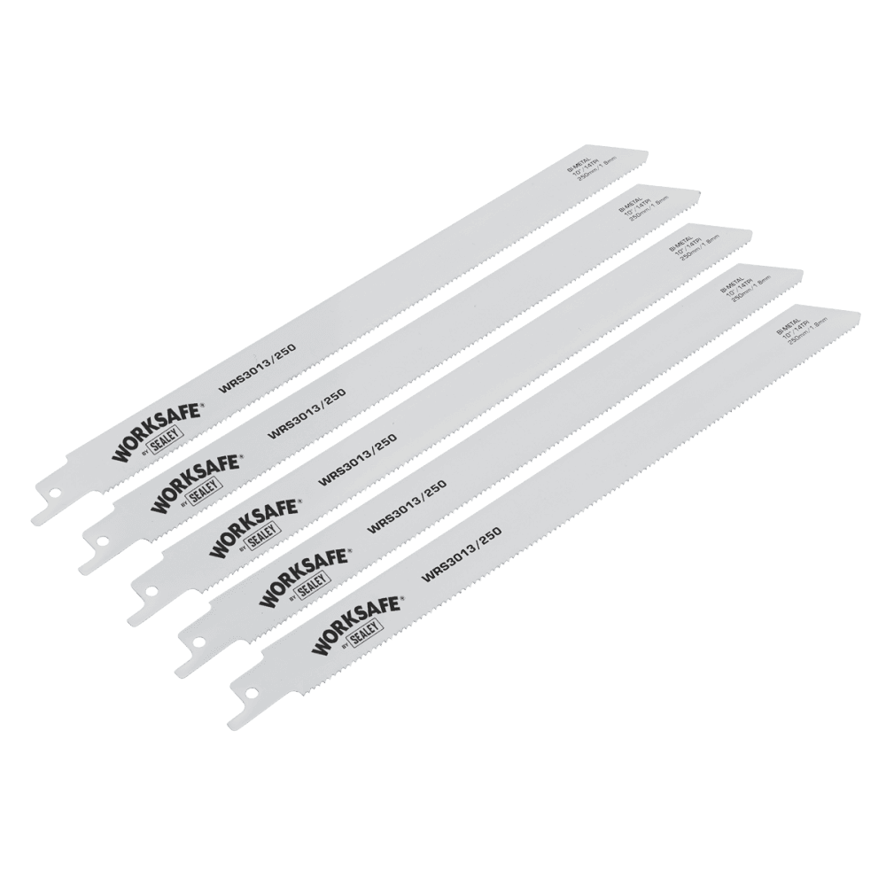 Reciprocating Saw Blade 250mm 14tpi - Pack of 5 Model No-WRS3013/250