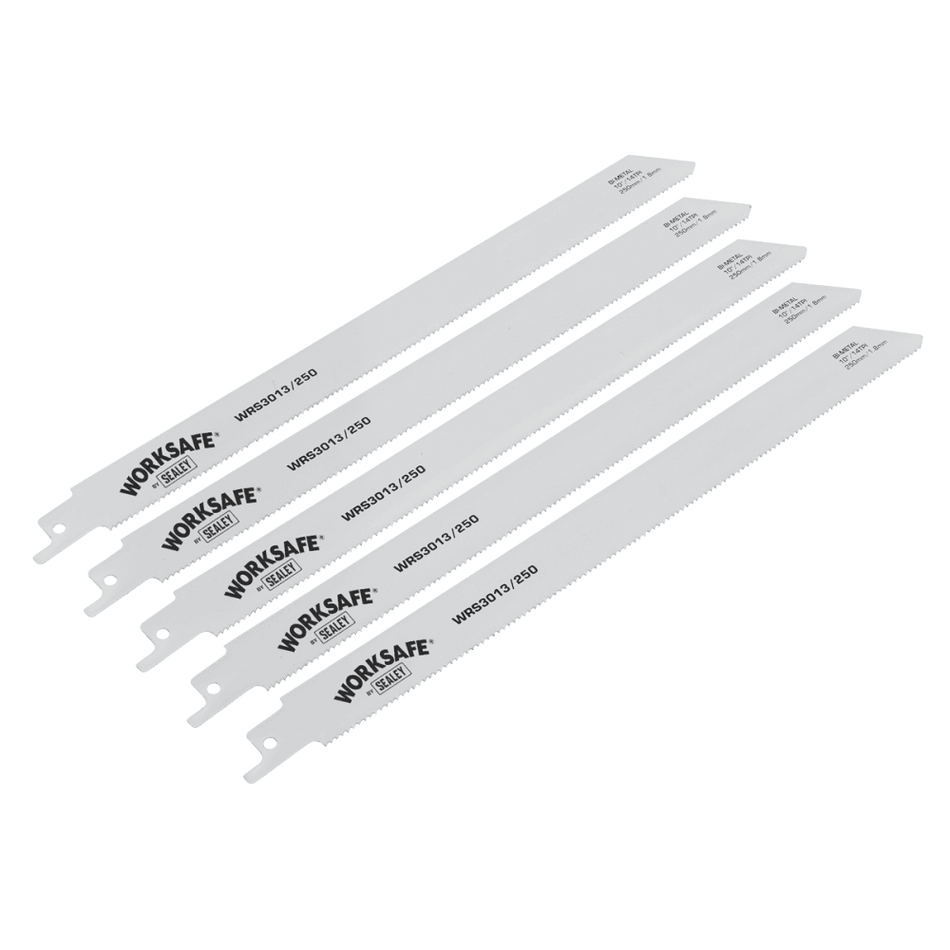Reciprocating Saw Blade 250mm 14tpi - Pack of 5 Model No-WRS3013/250