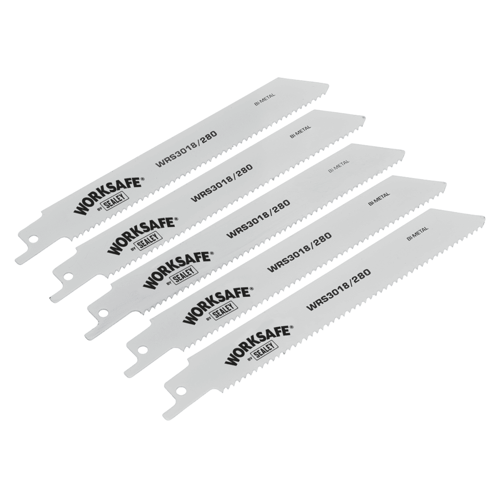 Reciprocating Saw Blade 280mm 10tpi - Pack of 5 Model No-WRS3018/280