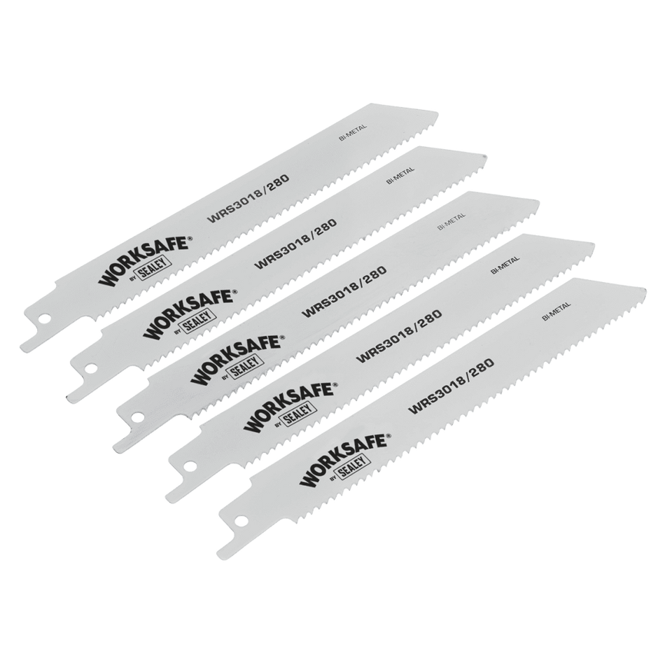 Reciprocating Saw Blade 280mm 10tpi - Pack of 5 Model No-WRS3018/280