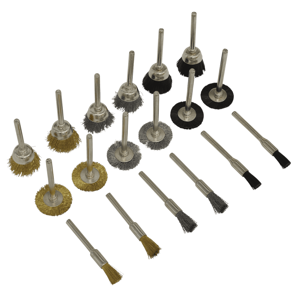 Rotary Tool Brush Set 18pc Model No-RTA18WB