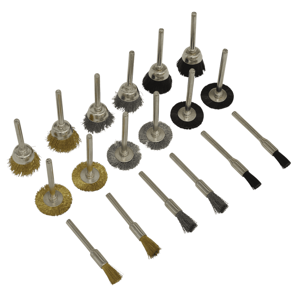 Rotary Tool Brush Set 18pc Model No-RTA18WB