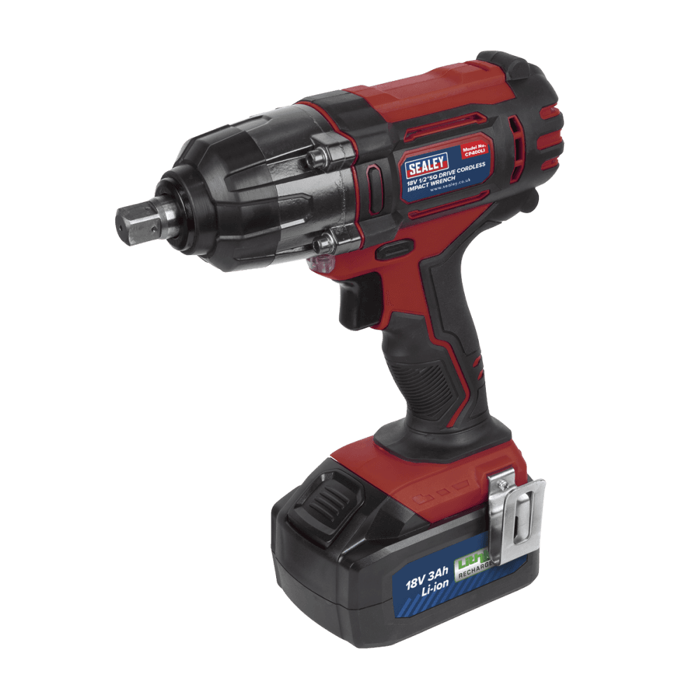 Cordless Impact Wrench 18V 3Ah Lithium-ion 1/2"Sq Drive Model No-CP400LI