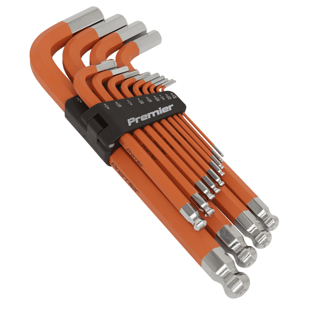 Jumbo Ball-End Hex Key Set 13pc Anti-Slip - Imperial Model No-AK71870
