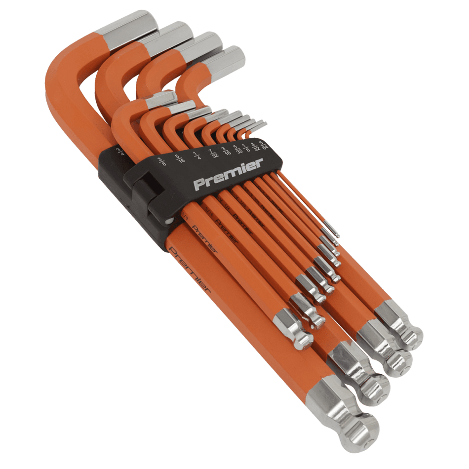 Jumbo Ball-End Hex Key Set 13pc Anti-Slip - Imperial Model No-AK71870