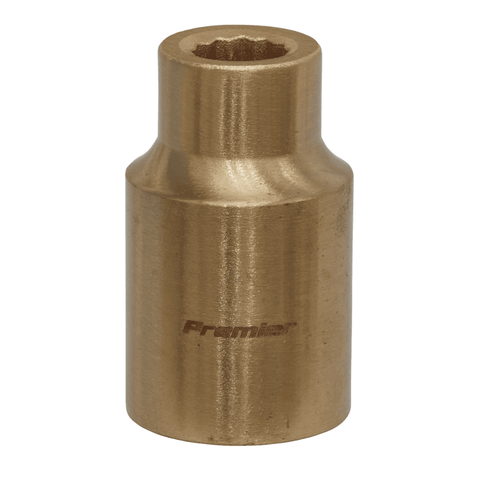 Socket 9mm 1/2"Sq Drive Non-Sparking WallDrive, Model No-NS042