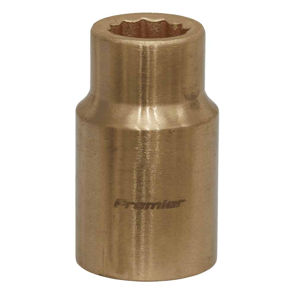 Socket 12mm 1/2"Sq Drive Non-Sparking WallDrive, Model No-NS045