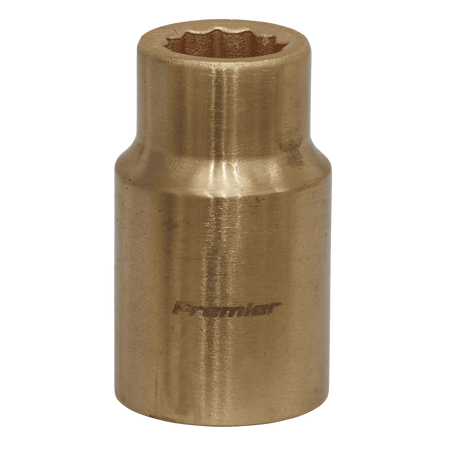 Socket 12mm 1/2"Sq Drive Non-Sparking WallDrive, Model No-NS045