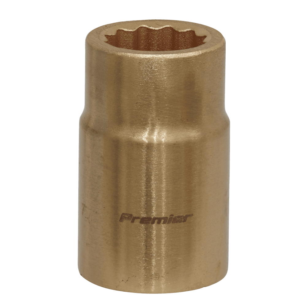 Socket 15mm 1/2"Sq Drive Non-Sparking WallDrive, Model No-NS048