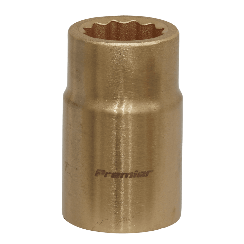 Socket 15mm 1/2"Sq Drive Non-Sparking WallDrive, Model No-NS048