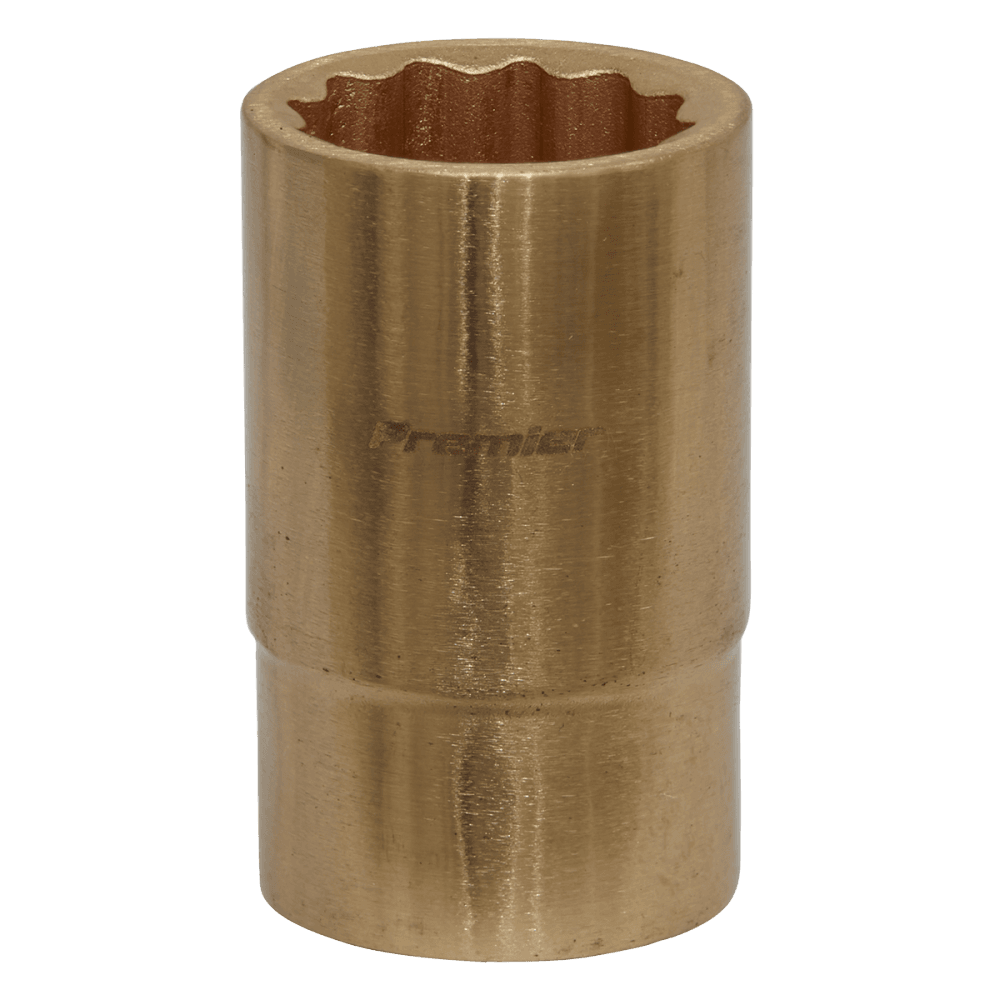 Socket 18mm 1/2"Sq Drive Non-Sparking WallDrive, Model No-NS051