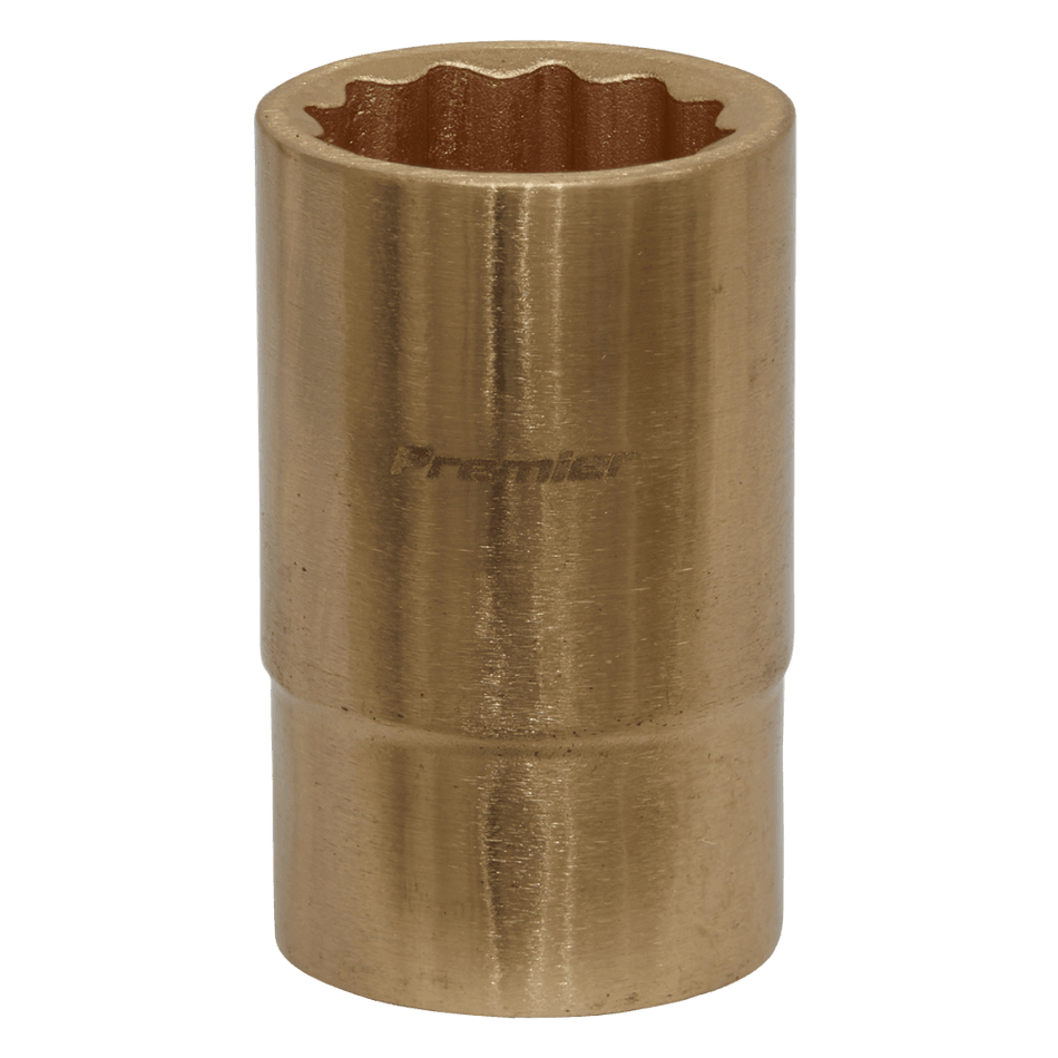 Socket 18mm 1/2"Sq Drive Non-Sparking WallDrive, Model No-NS051