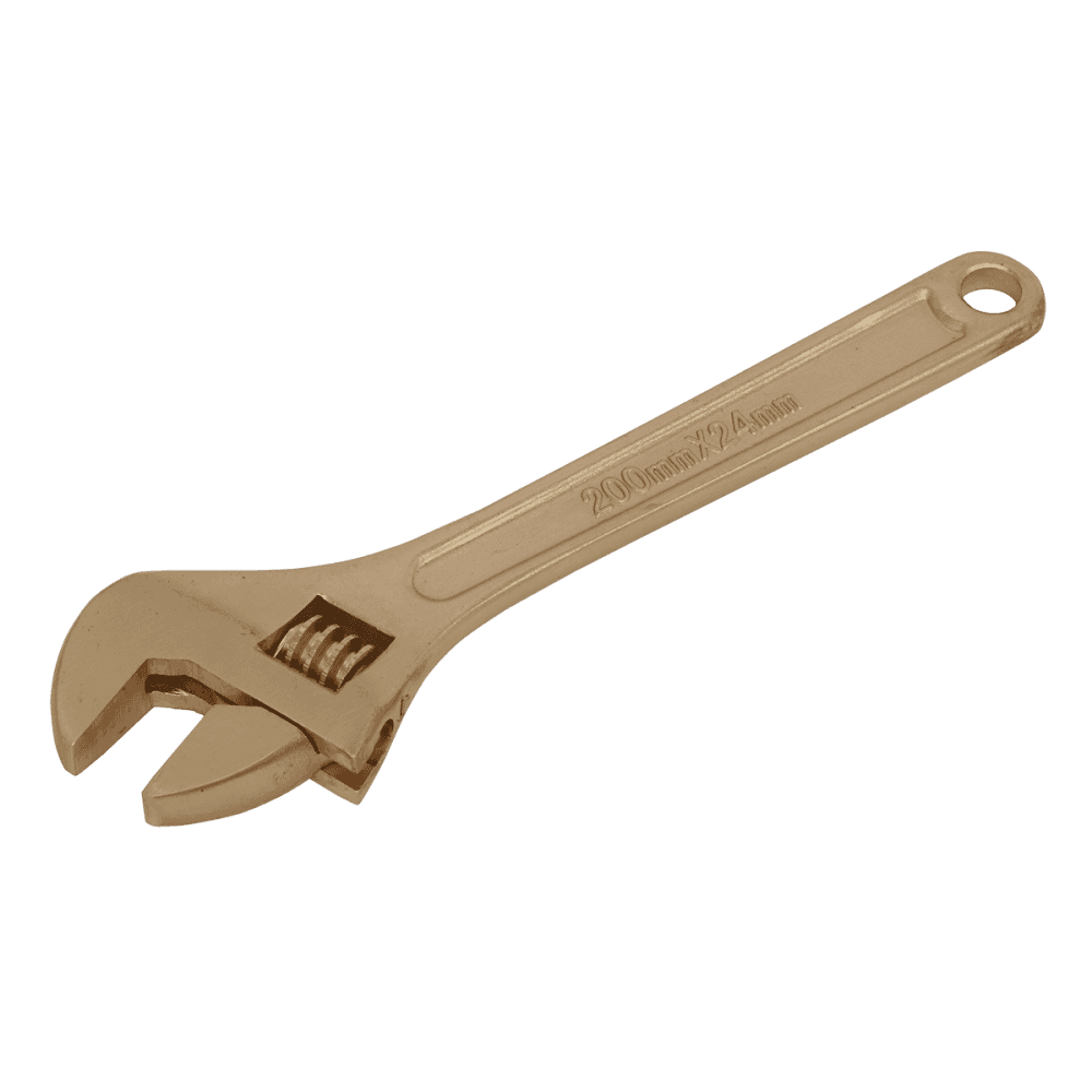 Adjustable Wrench 200mm Non-Sparking Model No-NS066