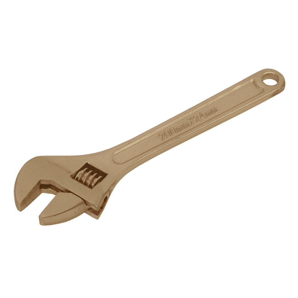 Adjustable Wrench 200mm Non-Sparking Model No-NS066