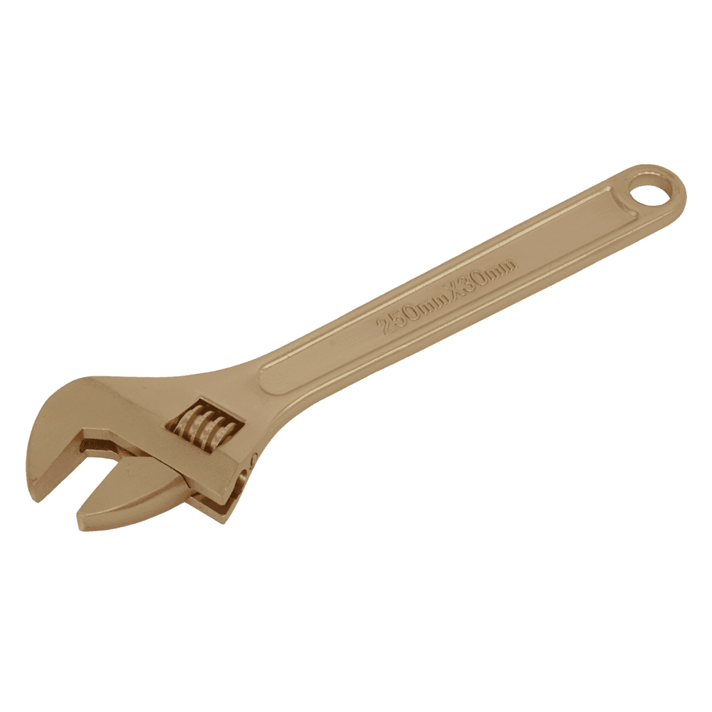 Adjustable Wrench 250mm Non-Sparking Model No-NS067