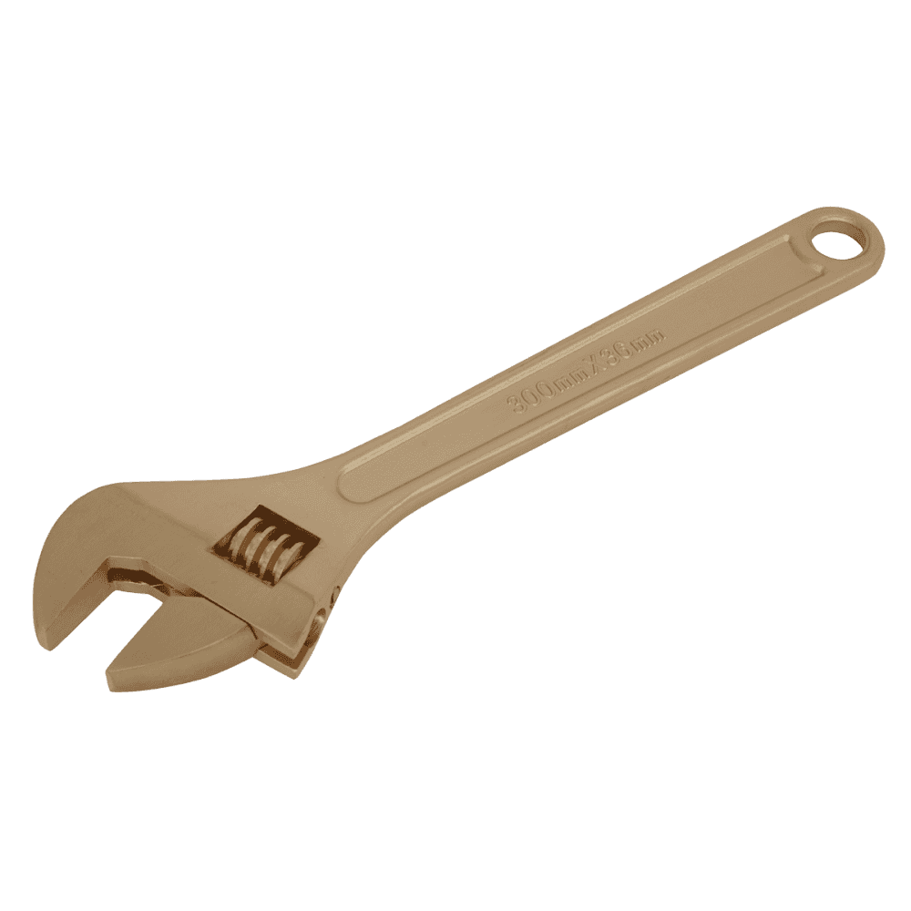 Adjustable Wrench 300mm Non-Sparking Model No-NS068