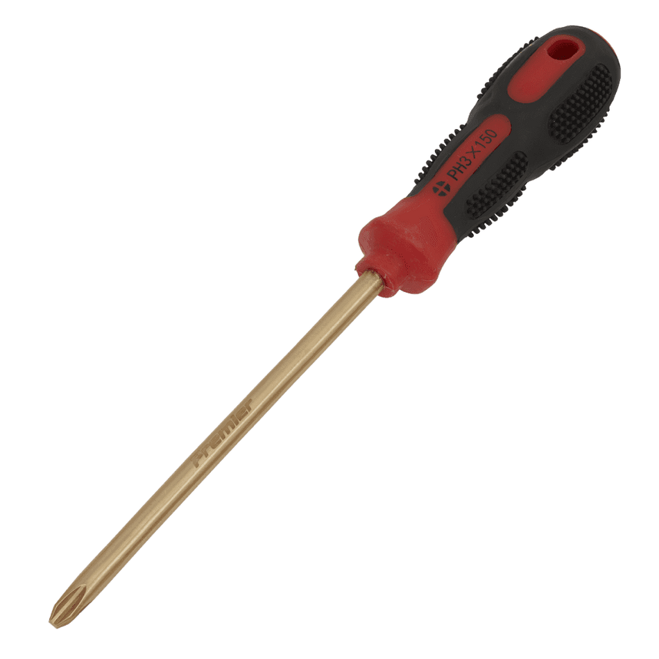 Screwdriver Phillips #3 x 150mm Non-Sparking Model No-NS098