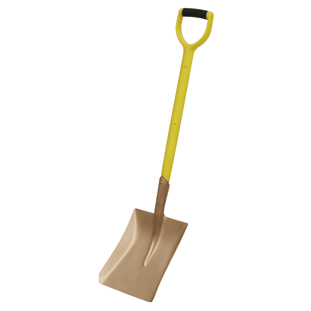 Square Shovel 240 x 418 x 990mm Non-Sparking Model No-NS106