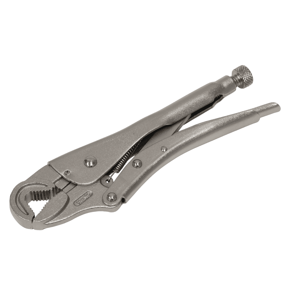 Locking Pliers Round Jaws 235mm 0-50mm Capacity Model No-AK6872