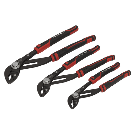 Water Pump Pliers Set 3pc Quick Action Model No-AK8380