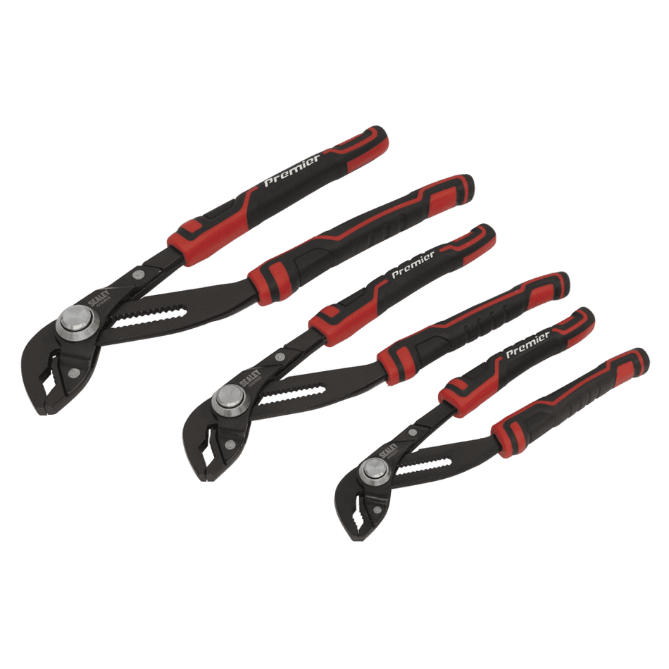 Water Pump Pliers Set 3pc Quick Action Model No-AK8380