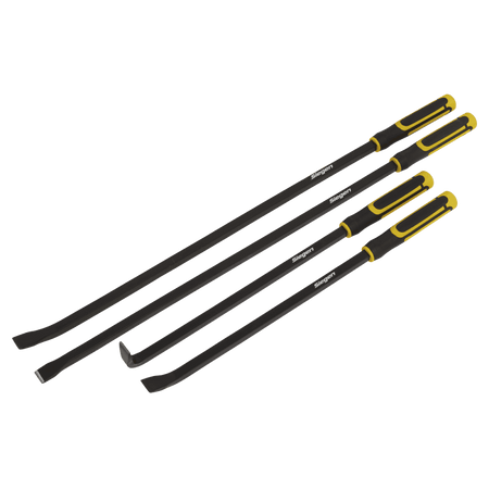 Heavy-Duty Pry Bar Set with Hammer Cap 4pc : Model No-S01193