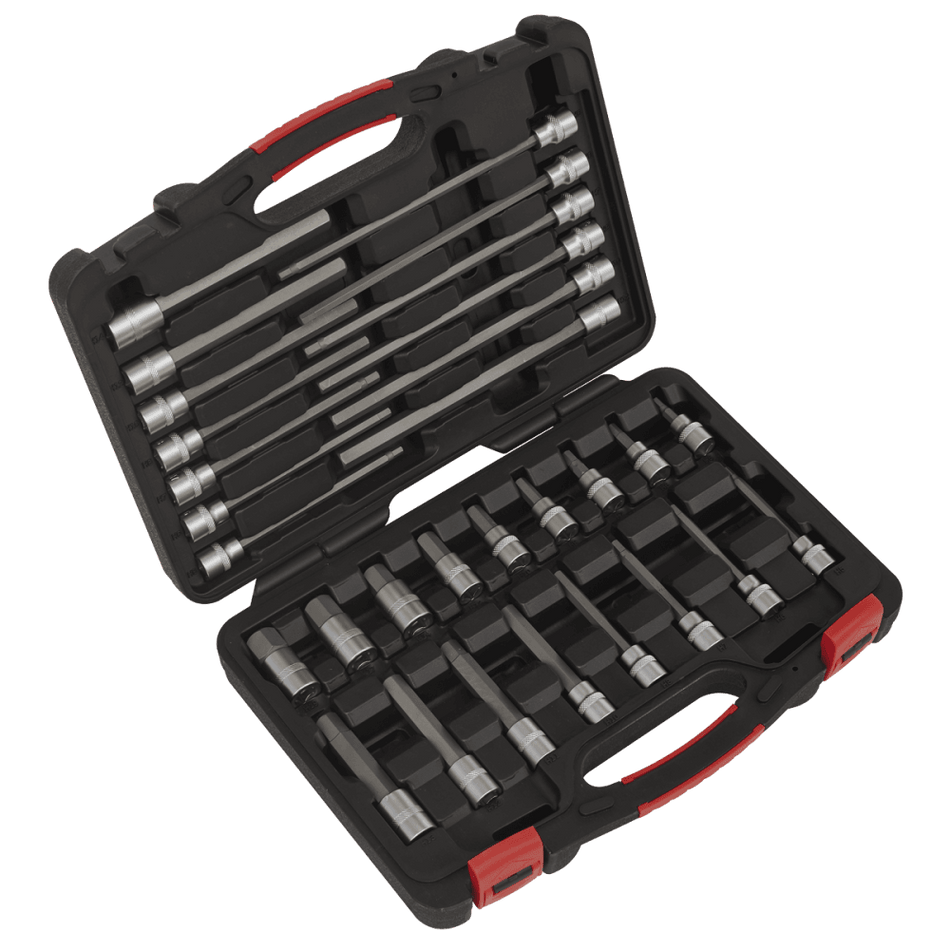 Hex Socket Bit Set 30pc 3/8"Sq Drive Model No-AK89000