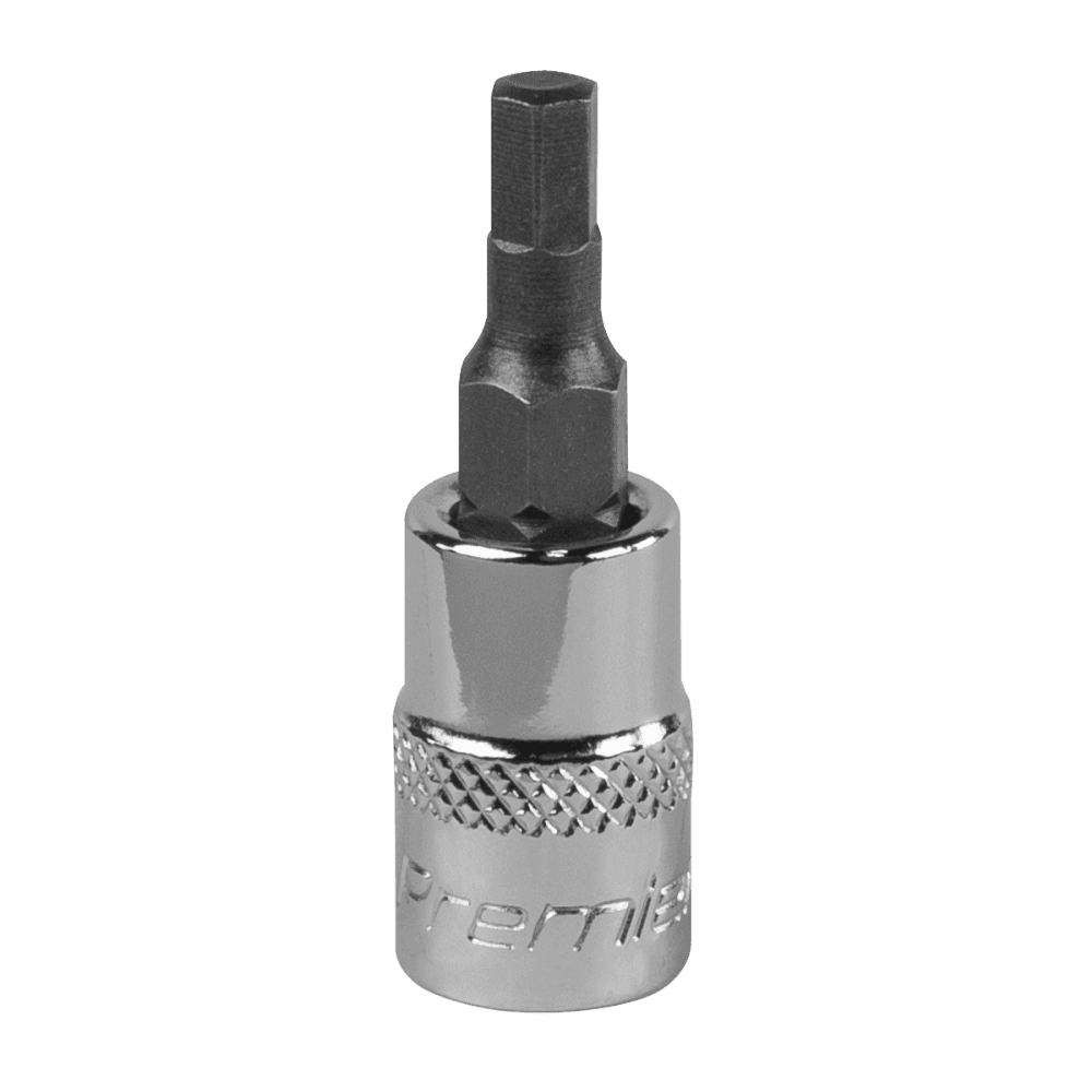 Hex Socket Bit 4mm 1/4"Sq Drive Model No-SBH002
