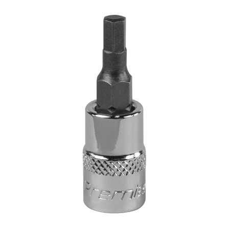 Hex Socket Bit 4mm 1/4"Sq Drive Model No-SBH002