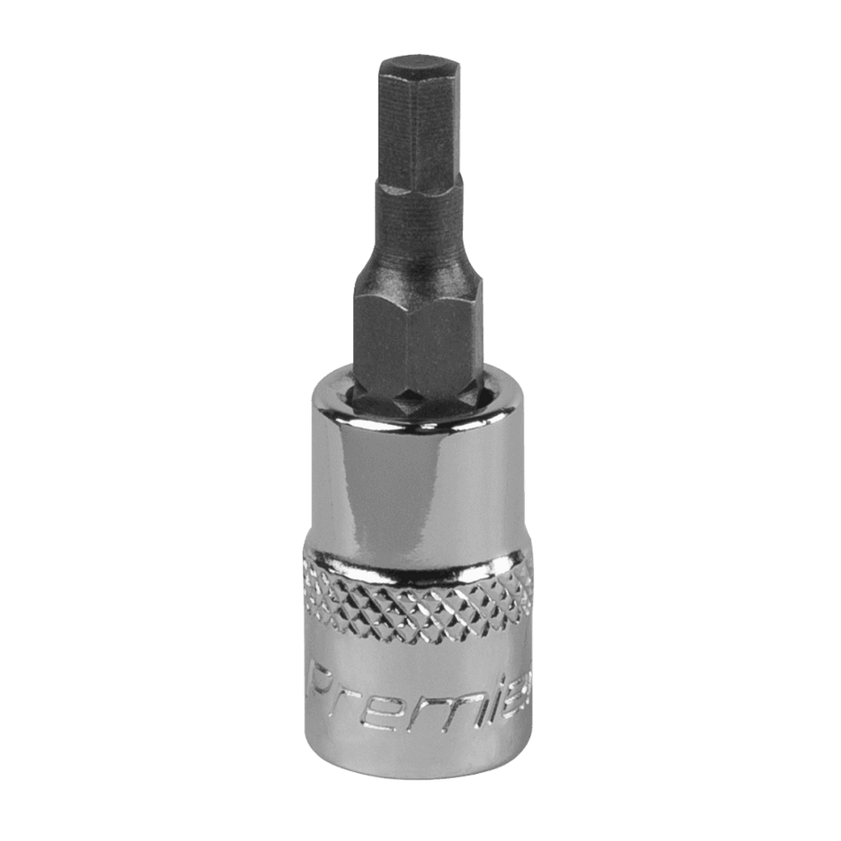 Hex Socket Bit 4mm 1/4"Sq Drive Model No-SBH002