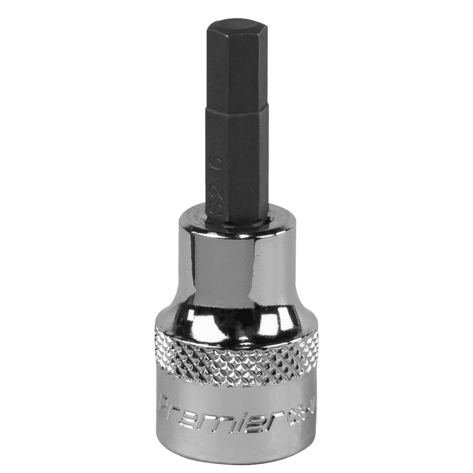 Hex Socket Bit 6mm 3/8"Sq Drive Model No-SBH009