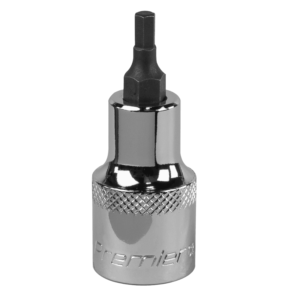 Hex Socket Bit 4mm 1/2"Sq Drive Model No-SBH016