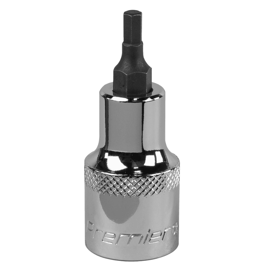 Hex Socket Bit 4mm 1/2"Sq Drive Model No-SBH016