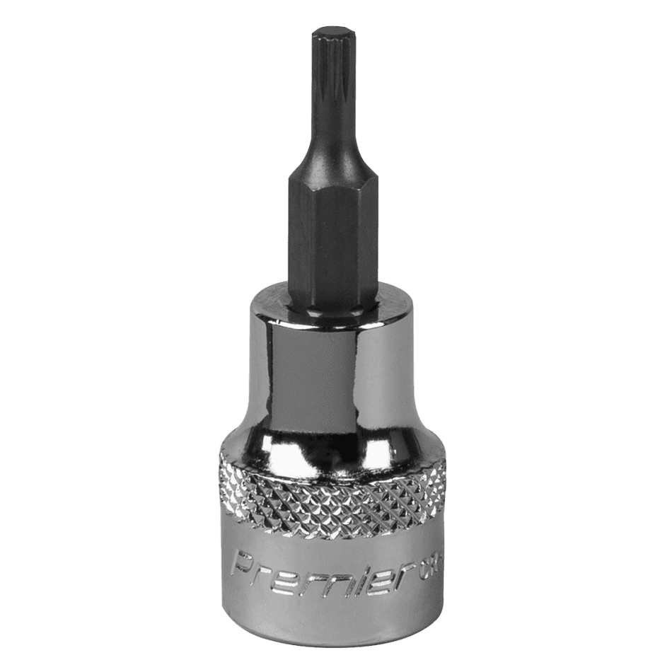 Spline Socket Bit M4 3/8"Sq Drive Model No-SBS002