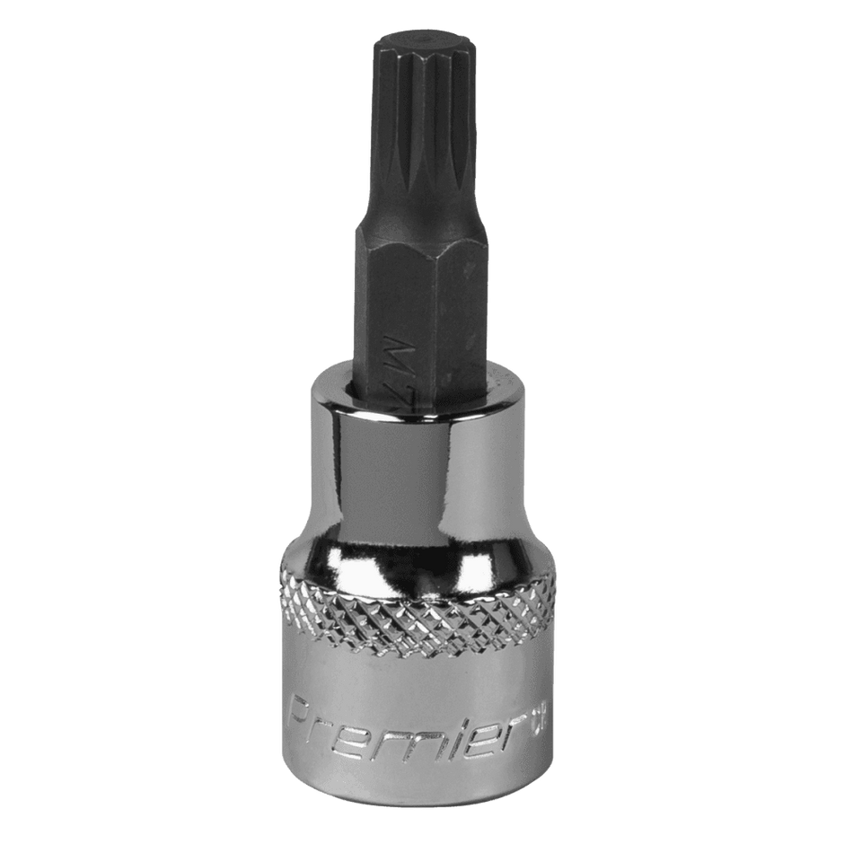 Spline Socket Bit M7 3/8"Sq Drive Model No-SBS005